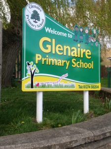 aluminium post signs